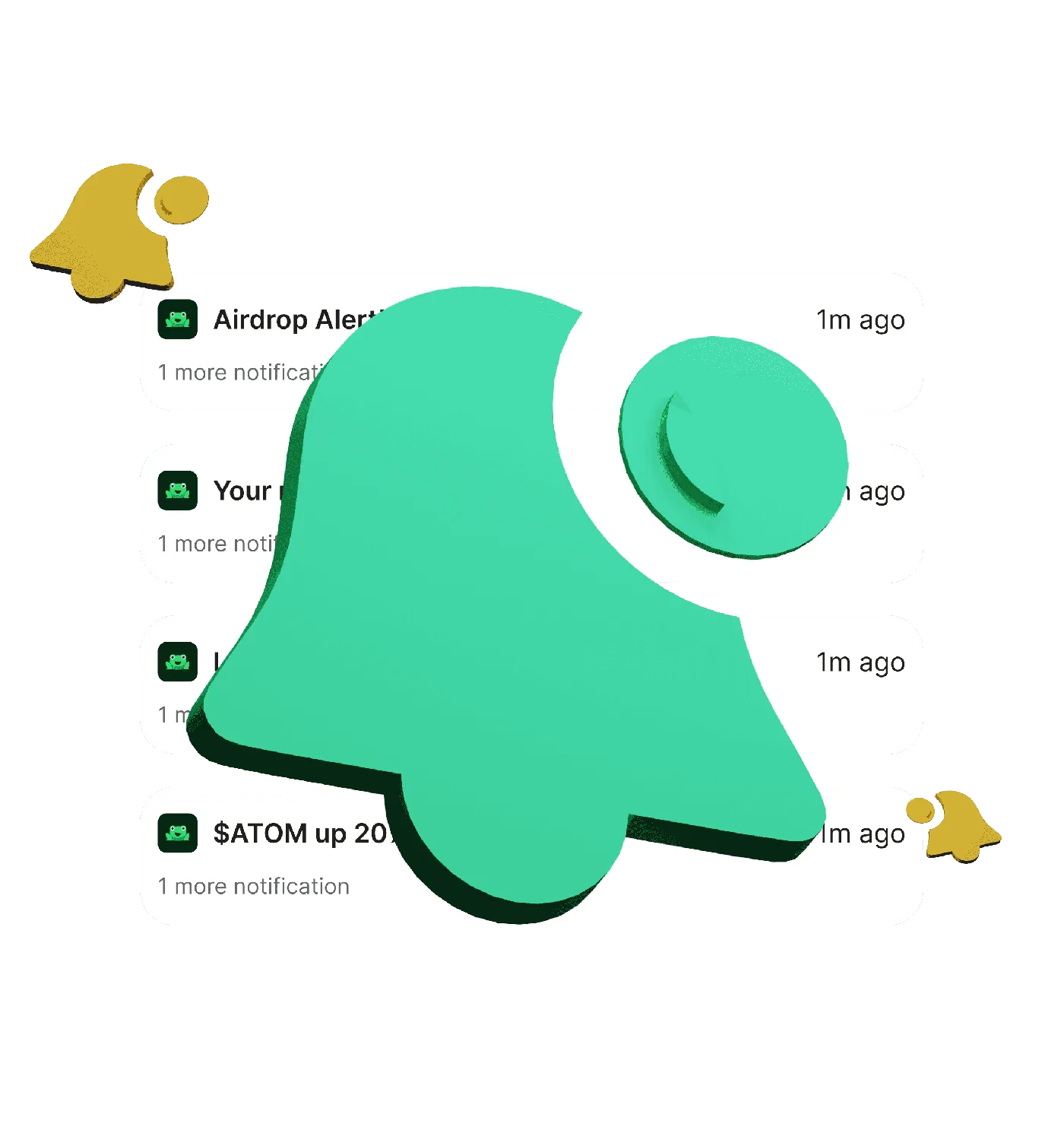Leap Wallet activity notifications